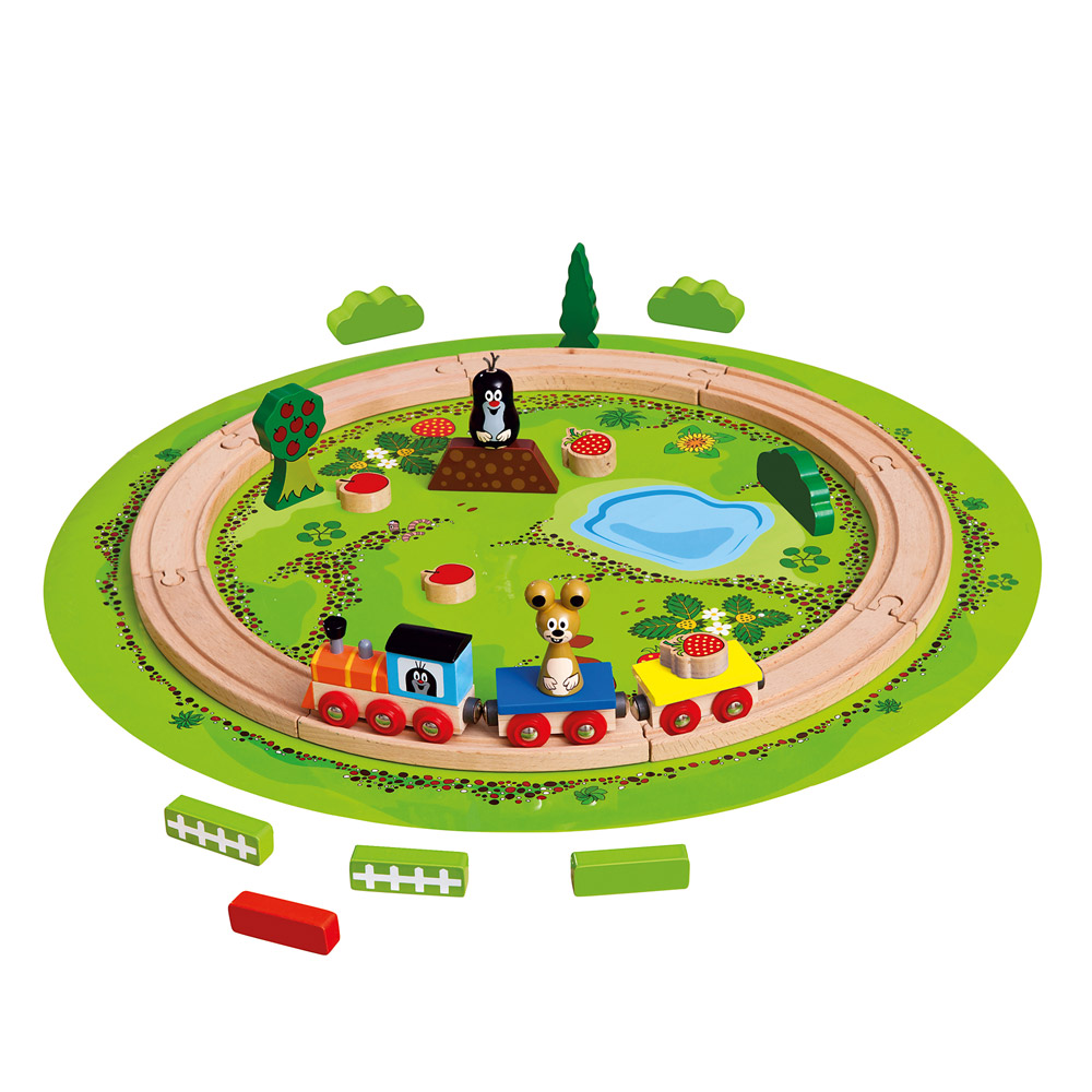 MěstoHraček.cz: Krtkova vláčkodráha pro nejmenší ... 639,-Kč