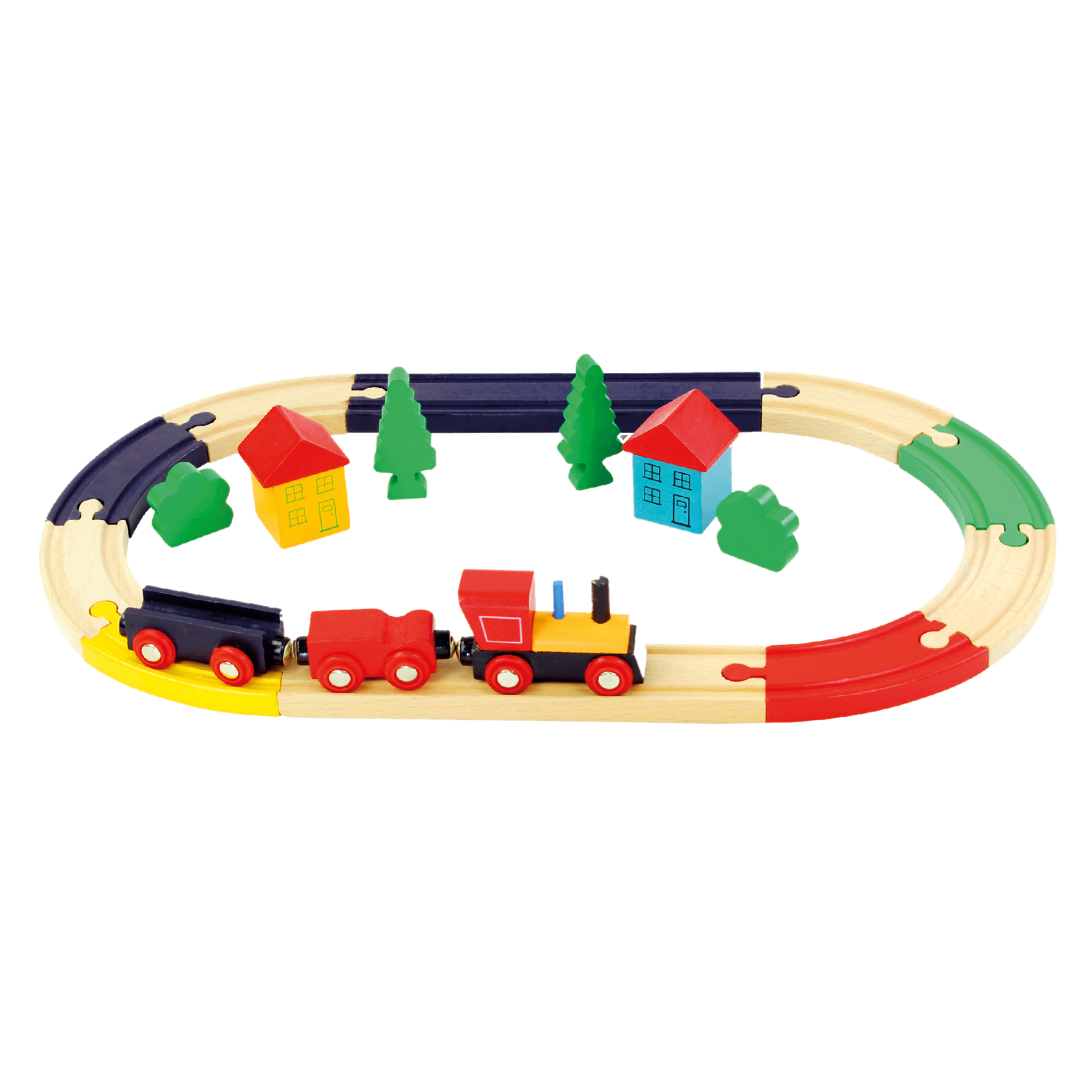 MěstoHraček.cz: Vláčkodráha "malý ovál" pro nejmenší kluky a holky... 399,-Kč