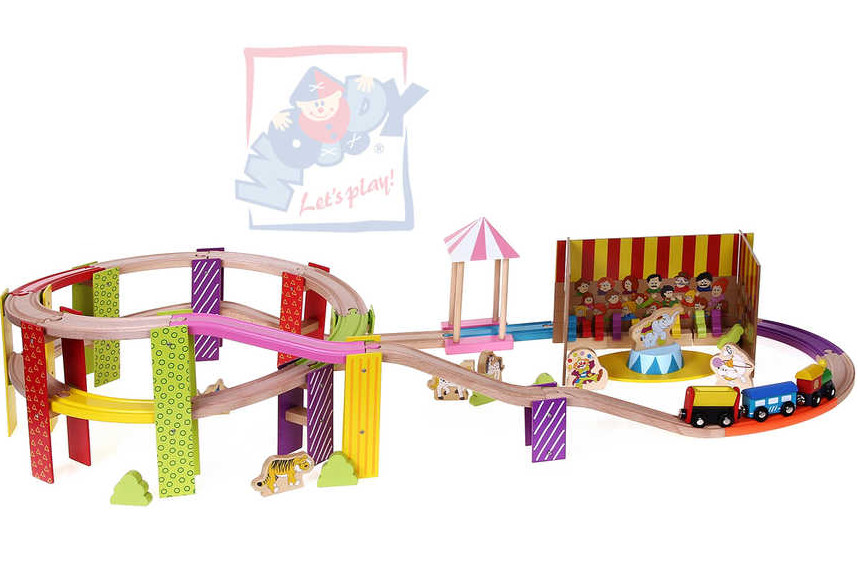 Vláčkodráha Woody je naprostý cirkus! Skvělá volba pro holky (70 dílů).... 1.429,-Kč